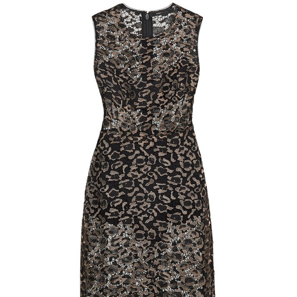BCBG Max Azria ‘Riley’ Metallic Leopard Dress - Picture 2 of 4